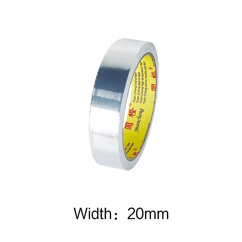 Hochtemperaturbeständiges Aluminiumfolienband Küchenrohr-Reparaturband Selbstklebende Dichtungsfolie Wärmeisolierung Leckdichtes Band