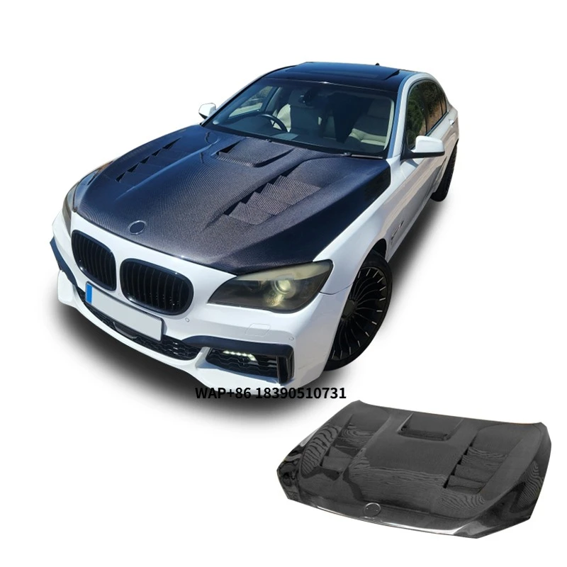 

09-14 for 7 Series F01 F02 Carbon Fiber Engine Hood High Quality Modified for Accessory with New Condition and Included