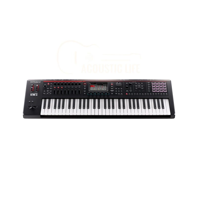 Roland Fantom-06 61 keys Synthesizer Electronic Keyboard Fantom 06 Musical Piano 61 Lightly weighted velocity-sensitive keys