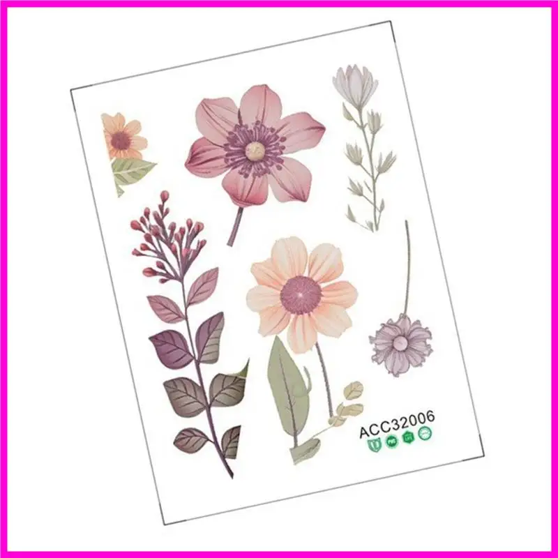 57be Lively Flower Walles Switches Наклейка поднимает наклейку с ПВХ интерьеров