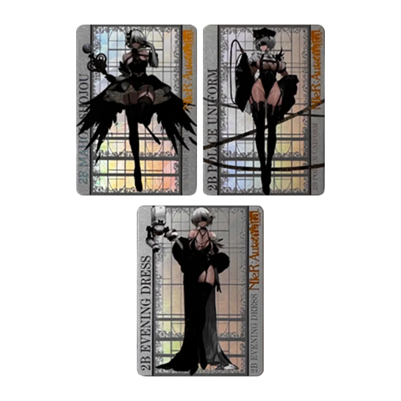 Cartes de collection histoire de déesse Anime japonais Nier Automata Emiria Nero Claudius, cadeaux de noël et d'anniversaire, jouets pour enfants