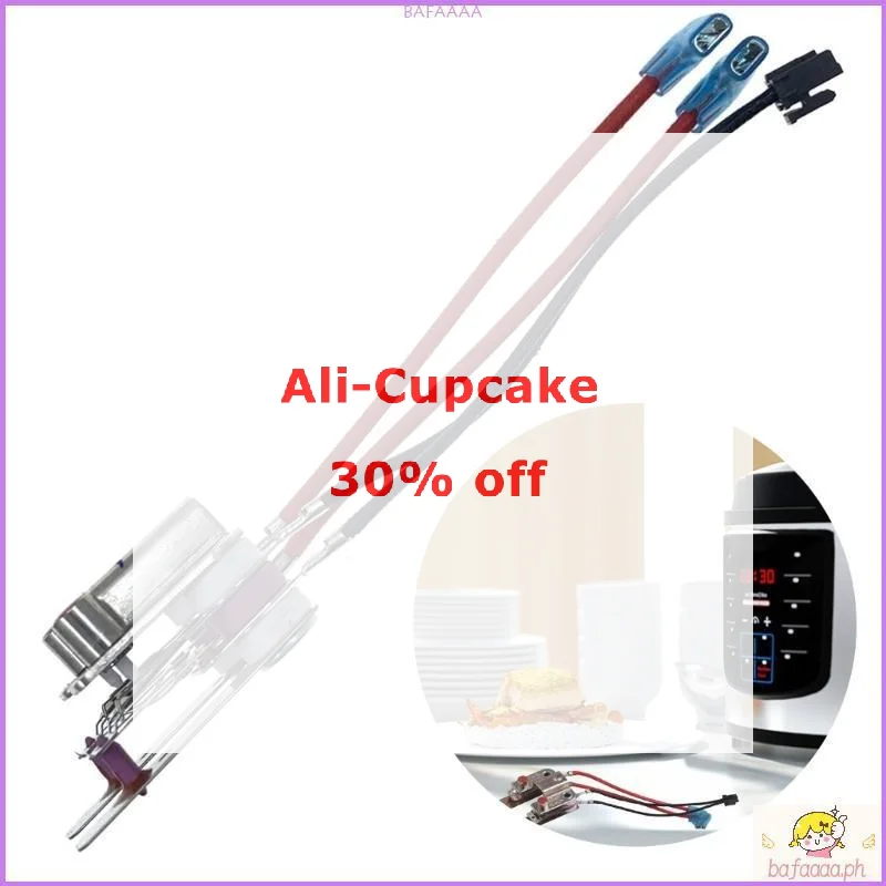 1Pc Pressure Sensors Replacement For Electric Pressure Cooker Repair Metal Housing Unit With Wire Detail And Size Reference