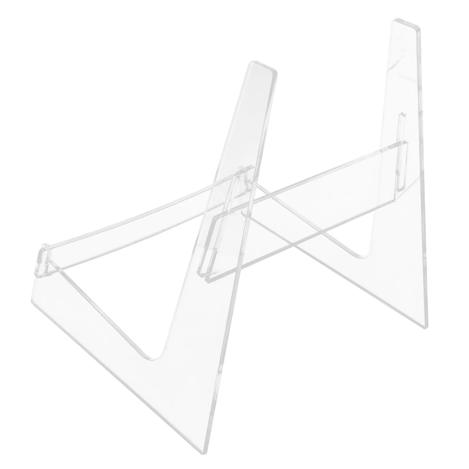 Clear Acrylic Guitar Stand Floor Bracket Transparent Ukulele Holder Detachable Instrument Rack for Bass Violin Electric Acoustic