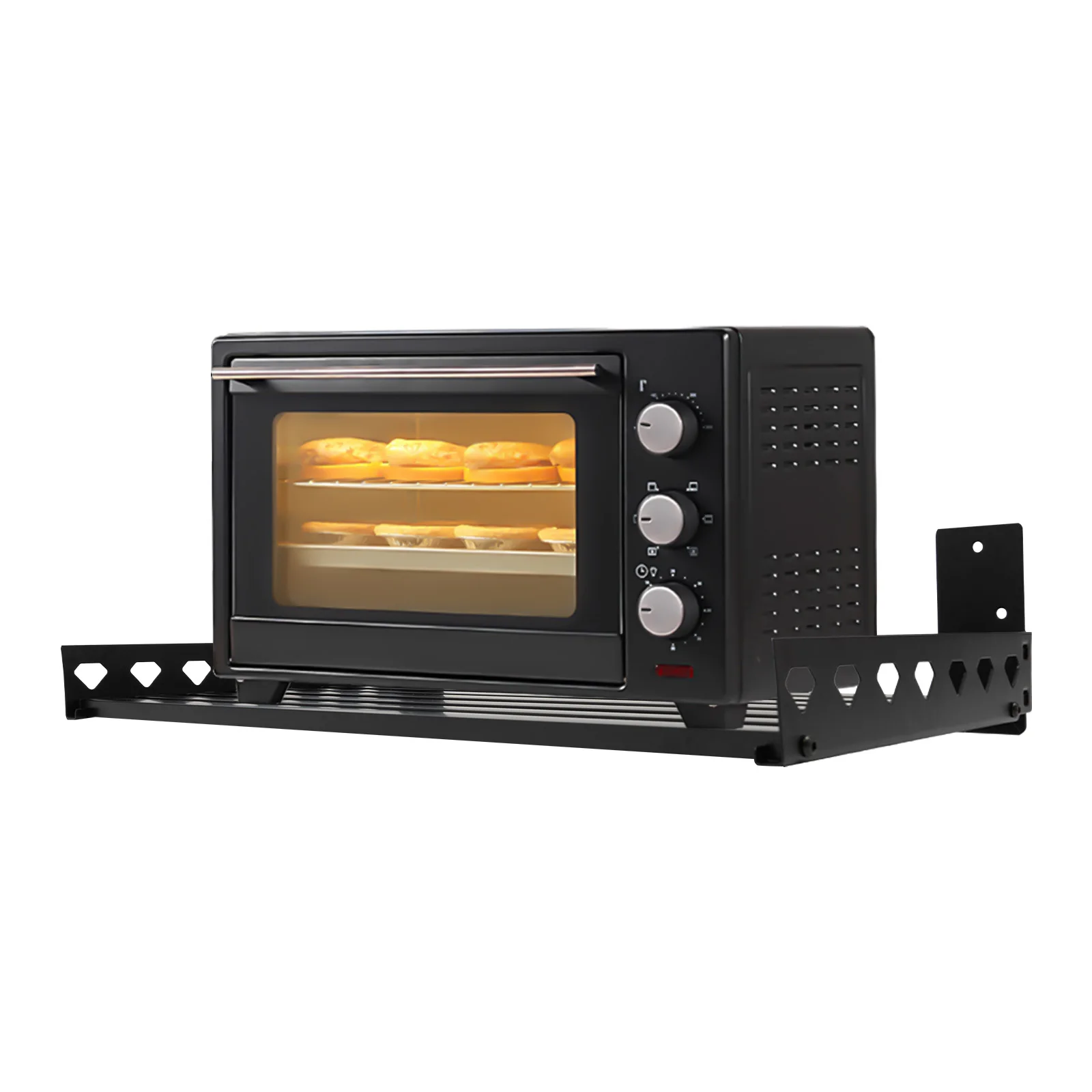 

Sturdy Stainless Steel Microwave Rack: Maximize Kitchen Space and Enhance Cooking Efficiency with Style