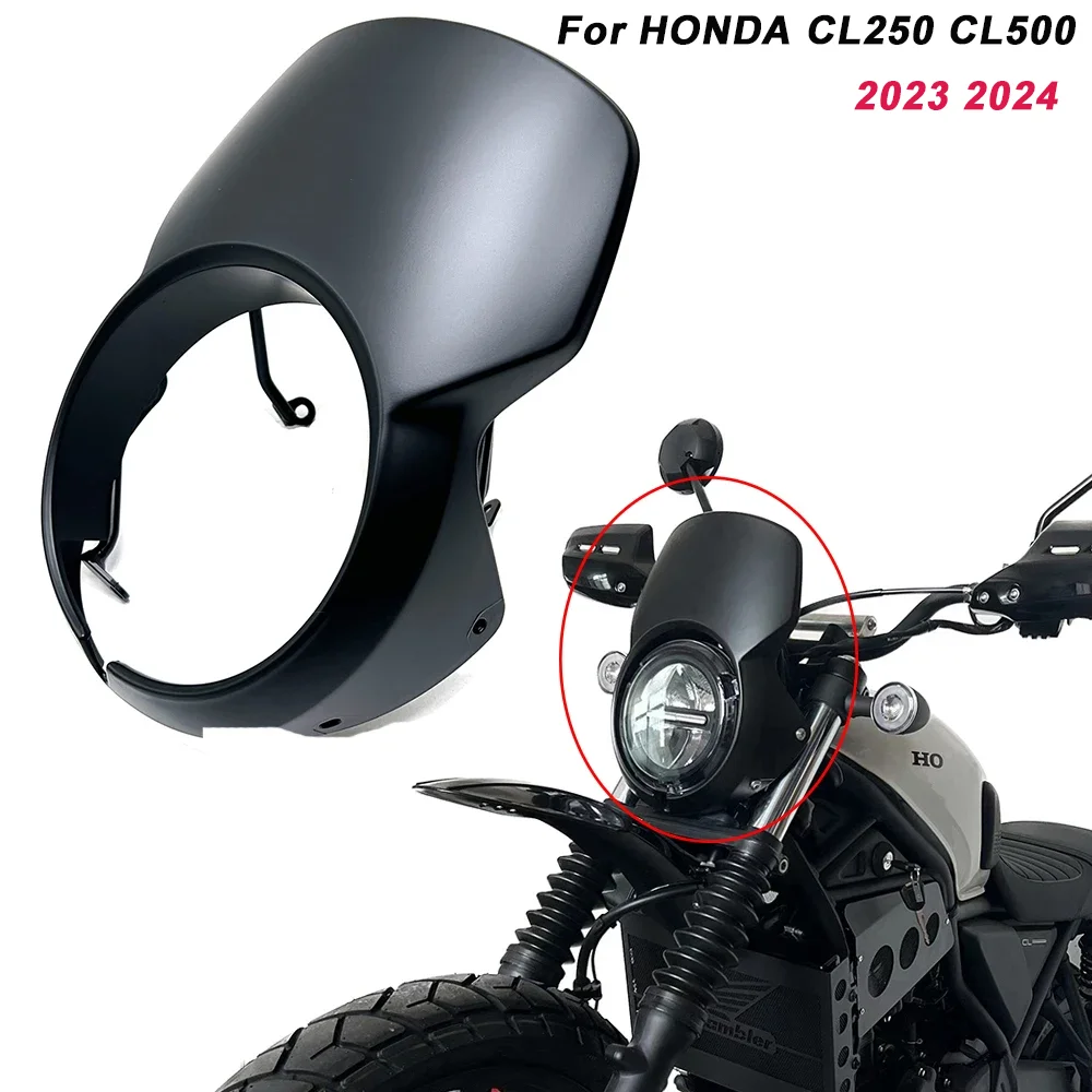 

For HONDA CL250 CL500 2023 2024 CL 500 CL 300 Motorcycle Front Screen Windshield WindScreen Wind Deflector Accessories