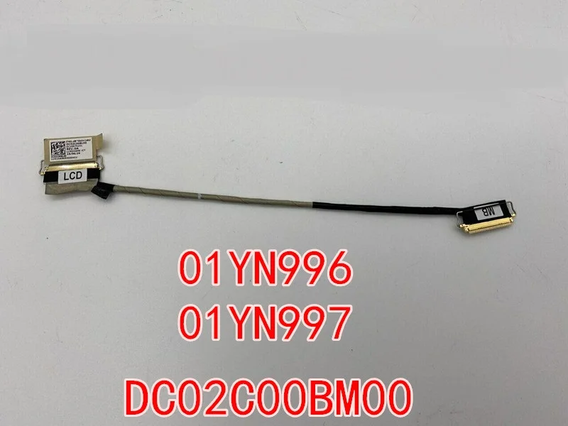 Replacement New Original LCD WQHD 4K cable For ThinkPad T480S 01YN996 01YN997 SC10G75233 SC10G75234 DC02C00BM10 DC02C00BM00