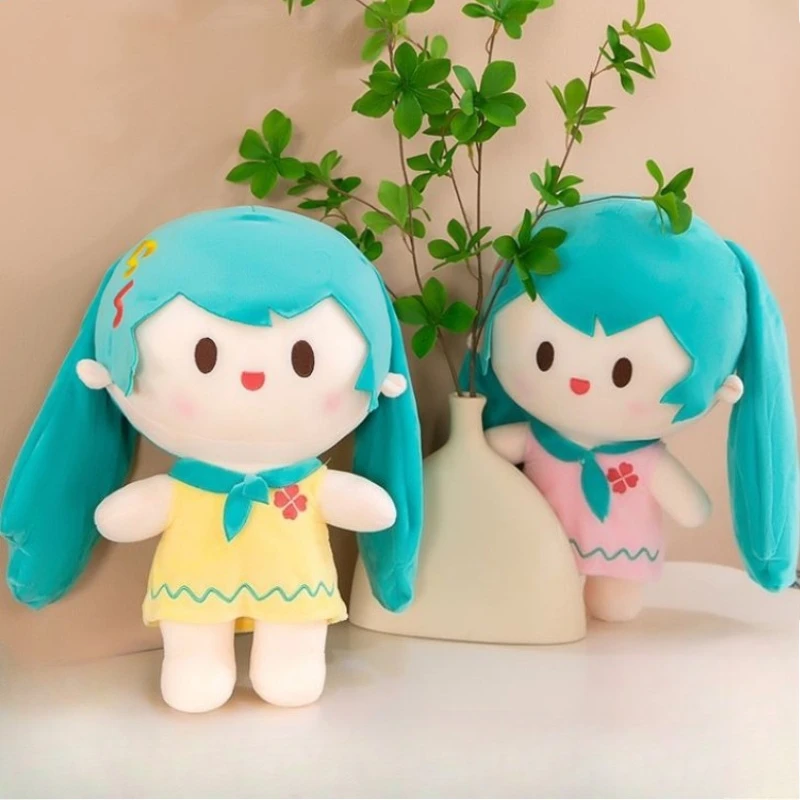 لطيف هاتسون ميكو أفخم دمية الفتاة غرفة النوم رفيق هاتسون ميكو الحيوانات المحشوة أفخم دمية لعبة هدية عيد ميلاد للأطفال