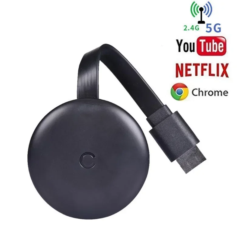 Nuovo Display WiFi Dongle TV Stick Full 1080P-compatibile Miracast TV Cast Display per IOS/Android Chrome Google Home