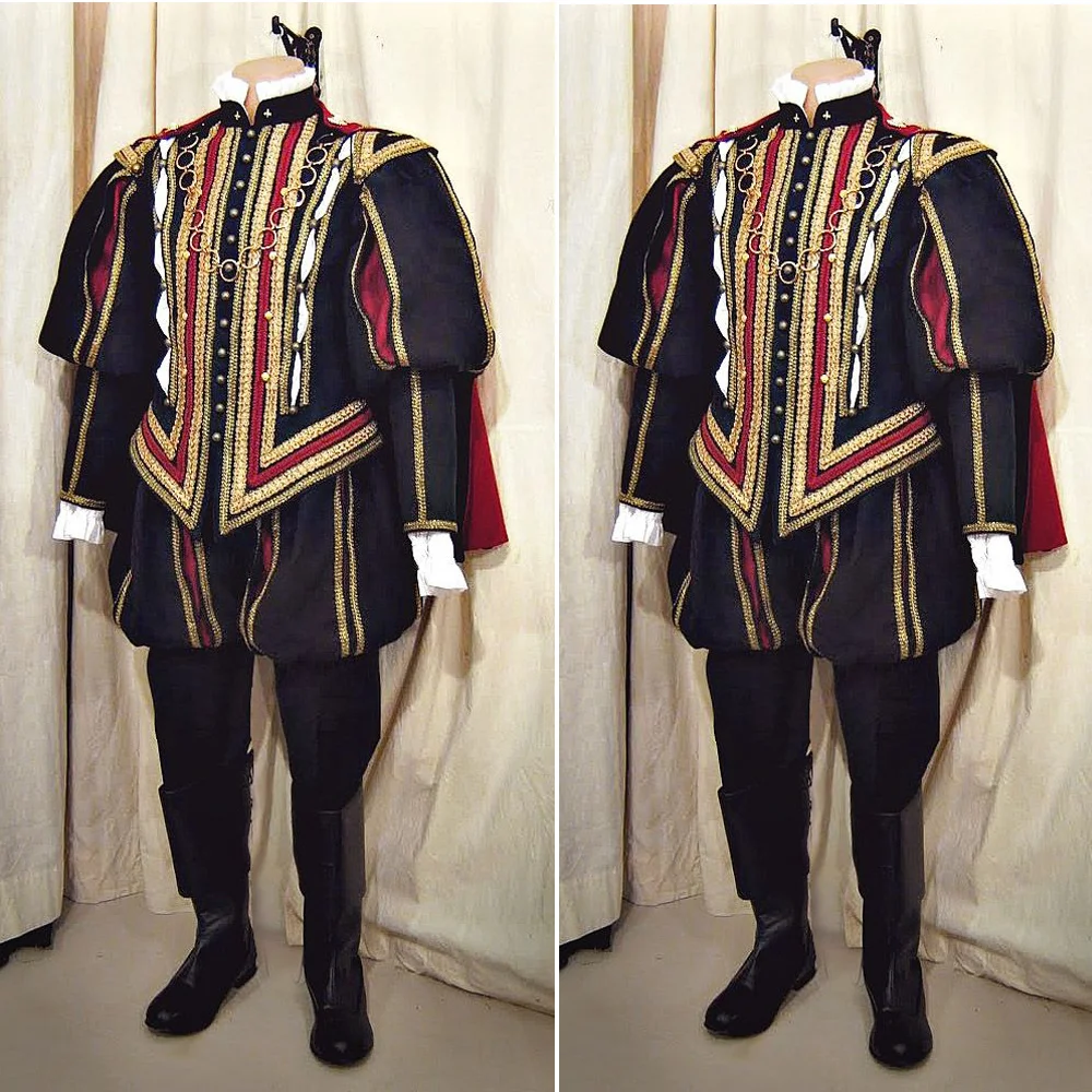 

Tudor Elizabethan Costume Men Prince Tudor King Costume Royal Knight Nobleman Costume Renaissance Victorian Gentleman Costume