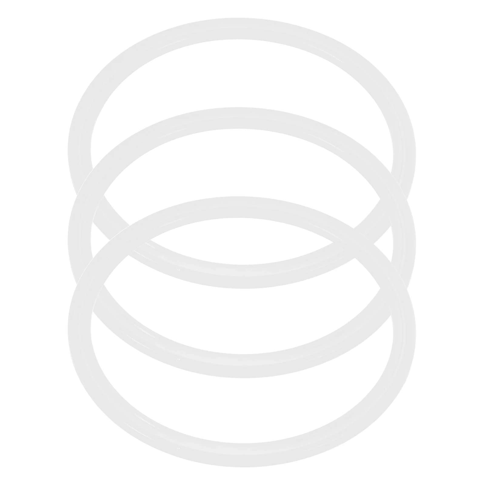 

3 Pcs Cup Sealing Ring Liquid-tight Canning Gaskets Leak-proof Rings Flat Lids Jar Silica Gel Reusable
