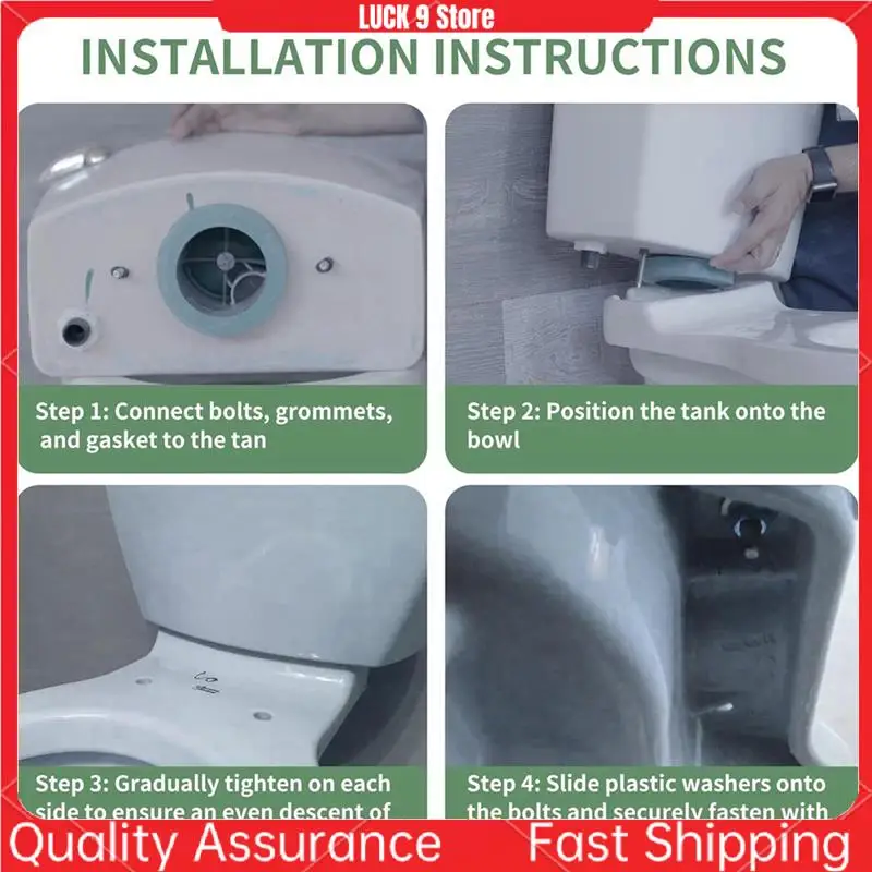 2 Packs Toilet Tank To Bowl Coupling Kit,AS738756-0070A For 3IN Toilet Tank Gasket For Most Flush Valve Opening Tanks-AB52
