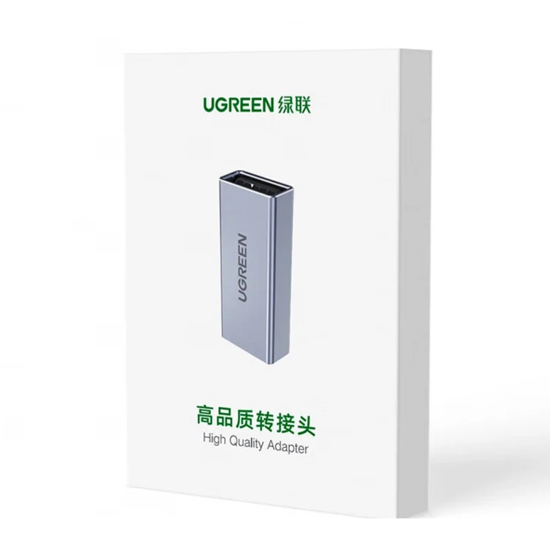 UGREEN 암-암 USB 어댑터, 5Gbps 고속 USB 연장 커넥터