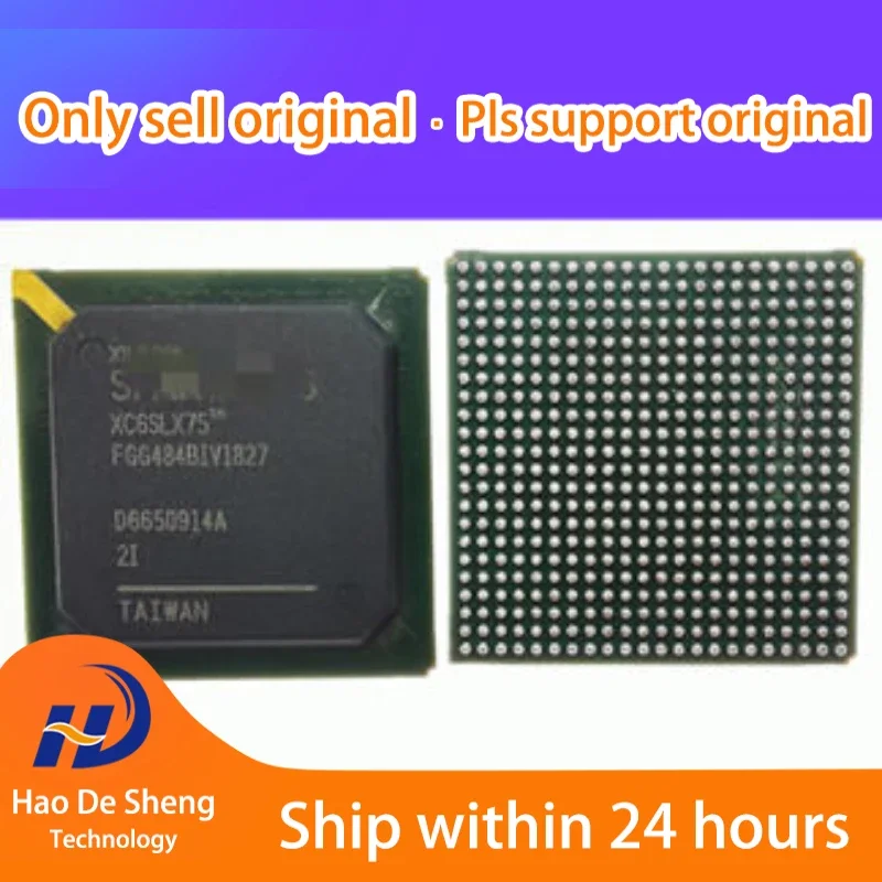 1PCS/LOT XC6SLX75-2FGG484I BGA484 XC6SLX75 New Original In Stock