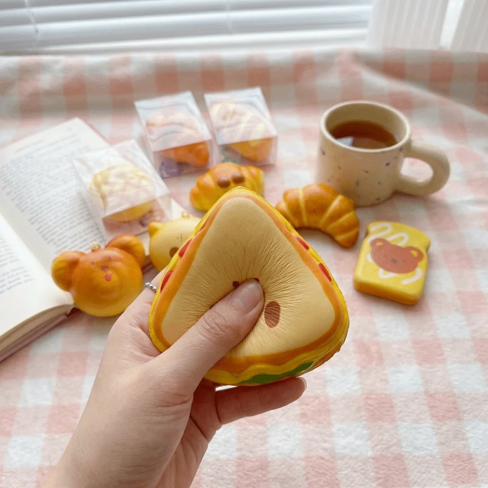 pendant-24-piece-set-bread-hanger-pinch-le-elasticity-feature-happy-pendant-bread-pendant-bread-theme-elasticity-stress-relief