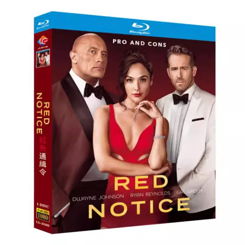 

Красная уведомление ‎ (2021) Диск Blu-ray