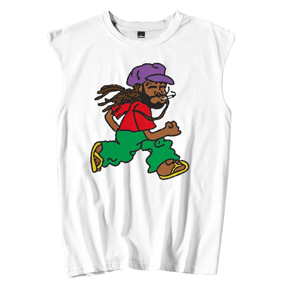 Aminé 13 شهرًا من Sunshine Merch تانك القمم مغني الراب Amine Tour de Dance 2025 سترة دون أكمام للنساء والرجال ملابس الشارع الخارجية