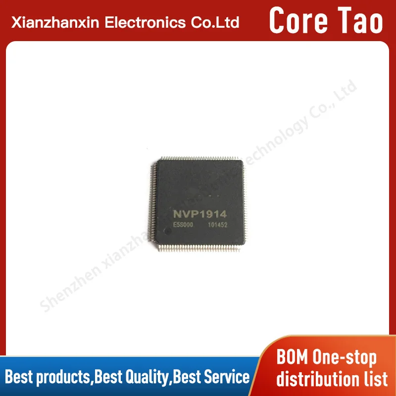 1PCS/LOT  NVP1914 1914 QFP-128 Audio and video decoder chips in stock