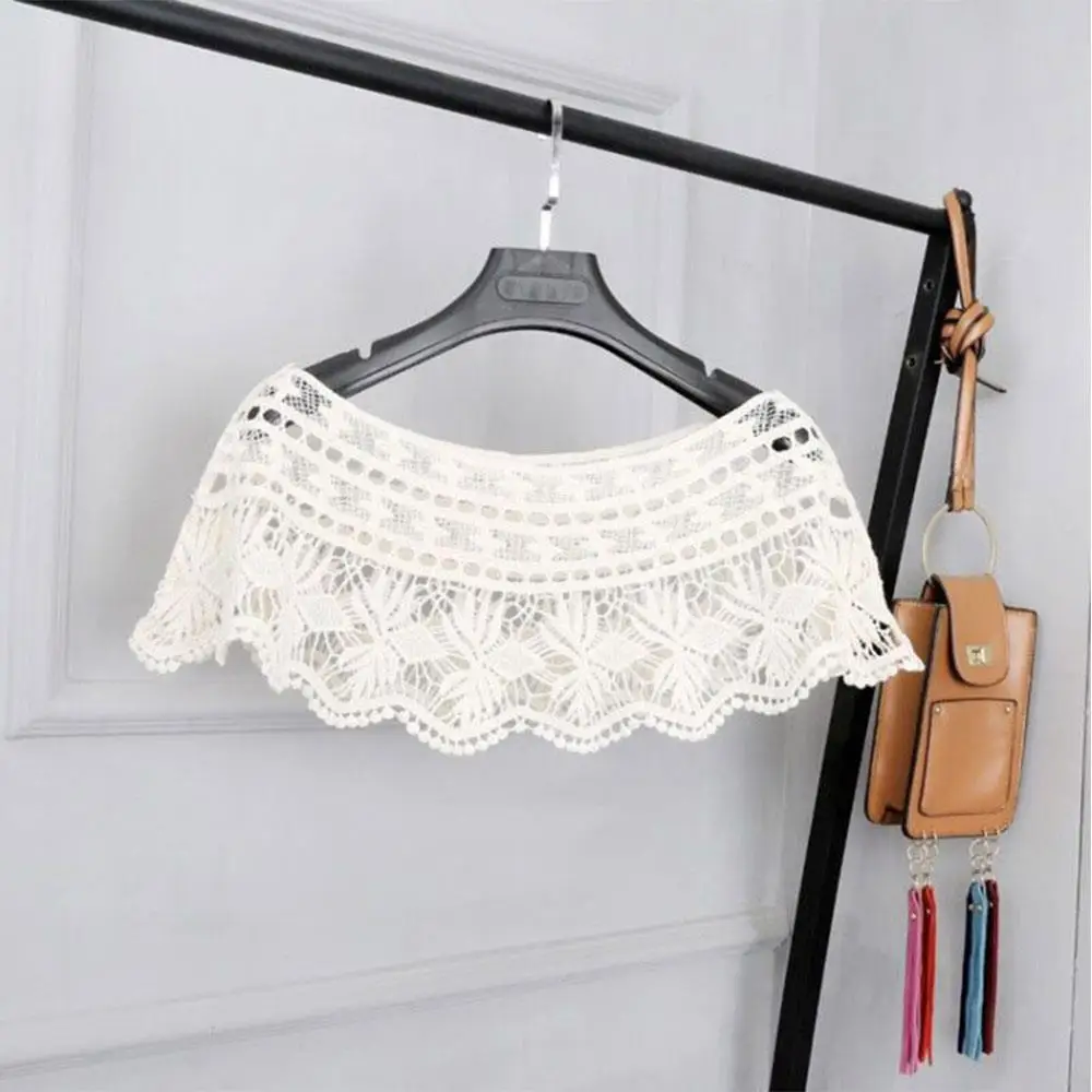 Witte jassen vrouwen wrap sjaal korte cape herfst zomer kant bruid bruiloft elegante bruids opera avondfeest prom kostuum capes