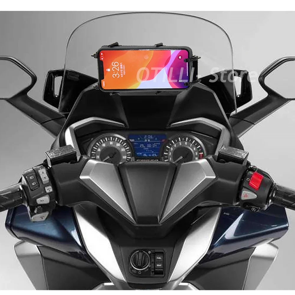

For Forza350 Forza125 Forza FORZA 350 125 Motorcycle GPS Navigation Bracket USB Charging Phone Holder 2020 2021 Moto Accessories