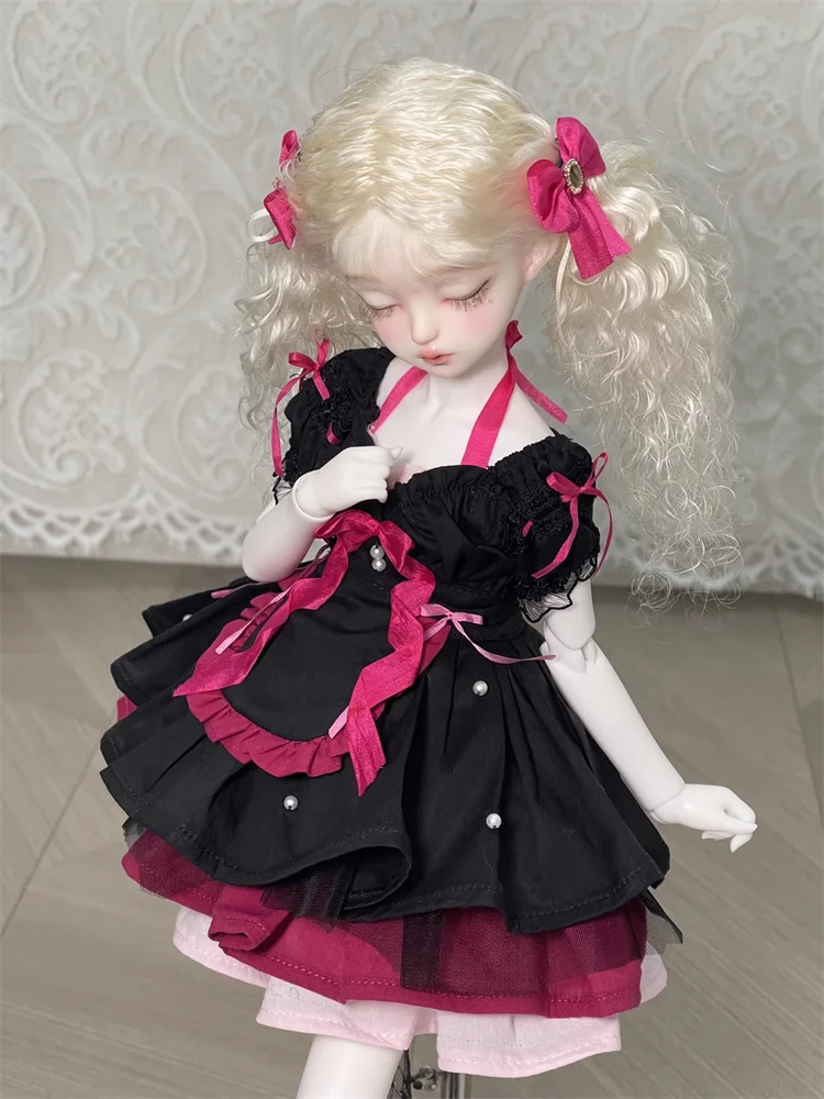 

BJD Doll Clothes Sweet Skirt For 1/6 1/4 MSD MDD YOSD Doll Clothing Accessories for Boys Girls Toy Gift (Excluding dolls)