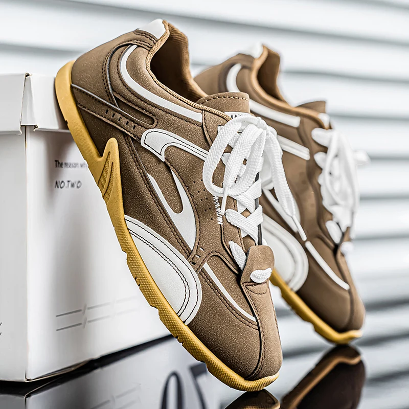 

Дышащие повседневные мужские спортивные кроссовки, многофункциональные и удобные кроссовки на шнуровке, подходящие для бега, прогулок и путешествий.