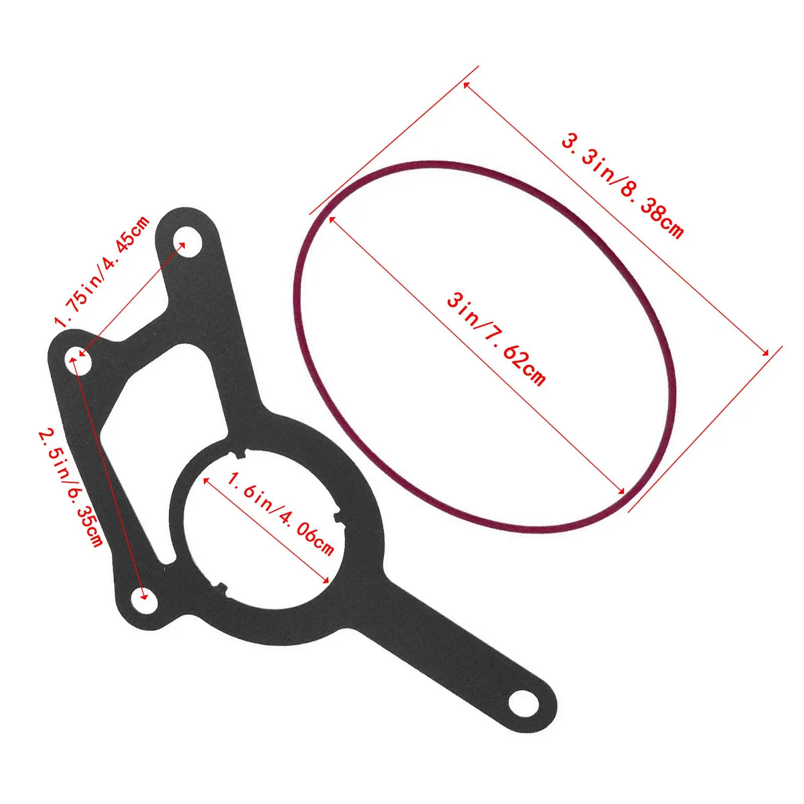 Vacuum Pump Rebuild Seal Kit LA1231061 OM642 for Mercedes-benz E320 2007-2009 S350 2012-2013 GL320 2007-2009 R320 2007-2009