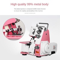CheapFour-thread overlock sewing machine upgraded overlock sewing machine desktop overlock sewing machine small sewing
