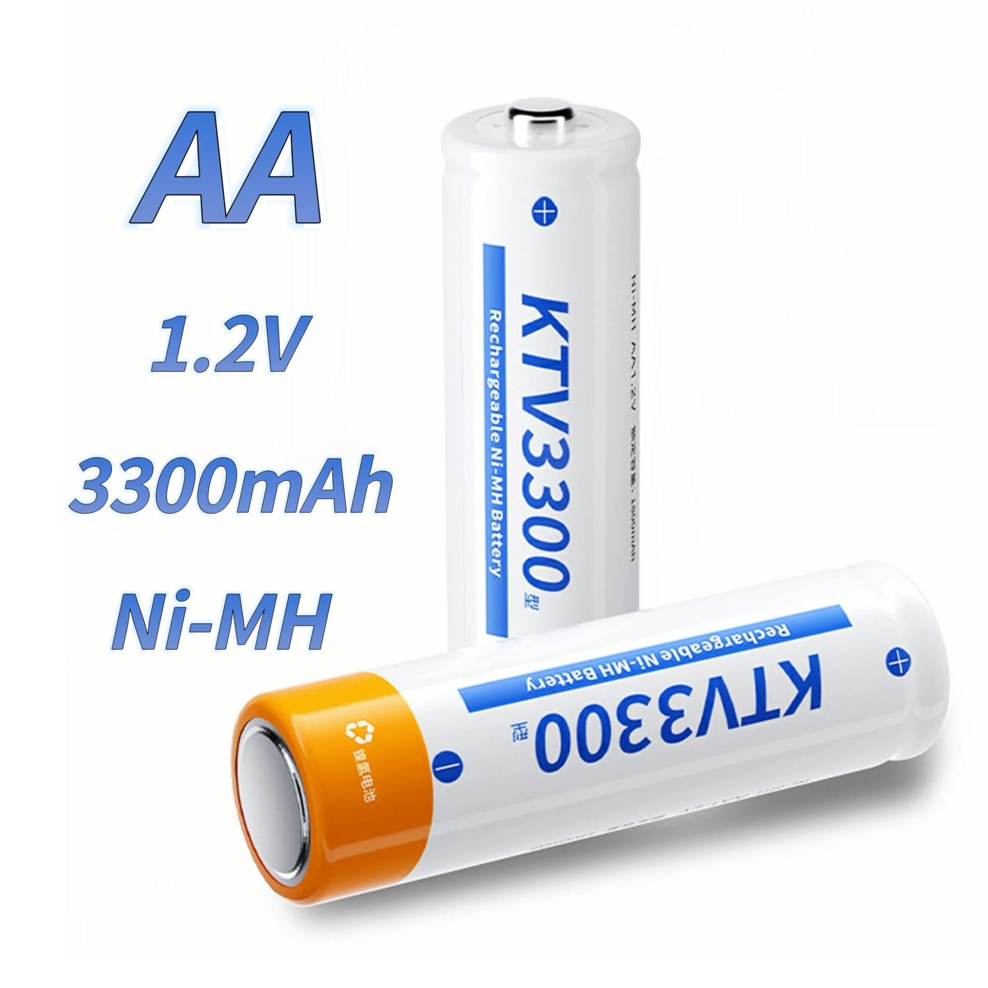 2 szt. akumulatorów AA 1.2V 3300mAh z ładowarką USB do myszy, mikrofonu, golarki elektrycznej, szczoteczki elektrycznej, gamepadów, zabawek