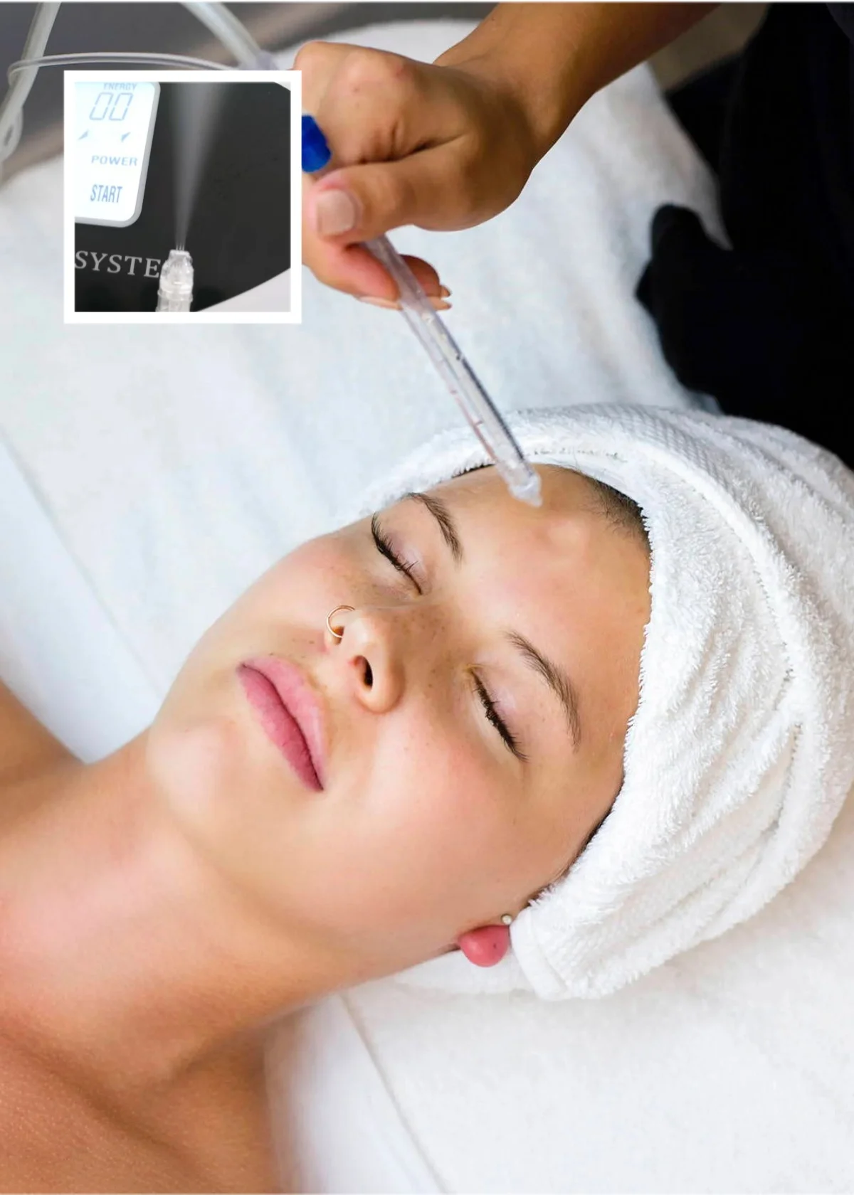 

3 насадки для струйной пилинг, кислородный струйный пилинг, наконечник для спа, аксессуары для струйной пилинг высокого давления