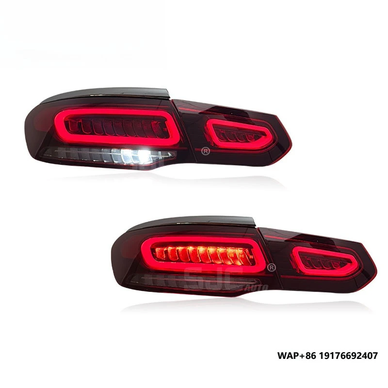 

SJC Auto New Tail Lamp Taillight for Mercedes Benz GLC Coupe 2017-2019 Red Style Auto Upgraded Rear Lamp Car LED Tail Lights