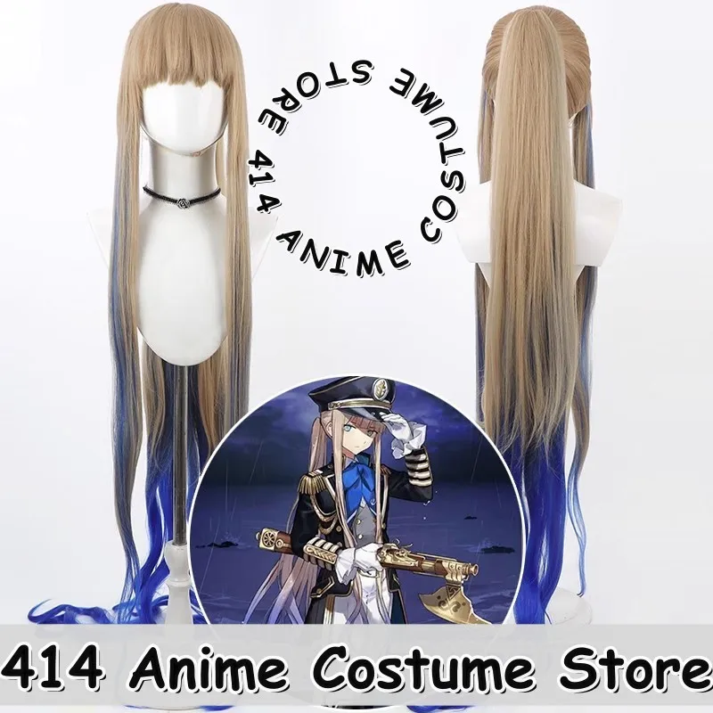 

Game & Anime Nemo Noah Cosplay Wig FGO Arcade Detachable Ponytail Long Sideburns Heat-Resistant Fiber Synthetic Hair