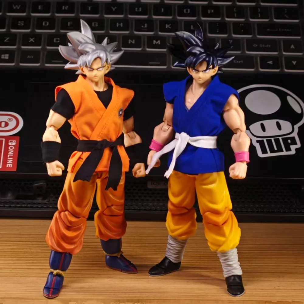 Menglan Kustom Dragon Ball Z Super Saiyan Son Goku Pakaian Aksesoris Pakaian Anime Action Figure Mainan Hadiah