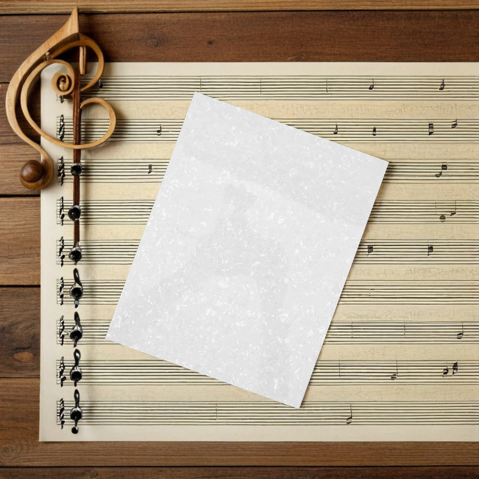 

Acoustic Guitar Pickguard Scratch Plate Self Adhesive Blank 0.7mm Thickness 20x25cm Protective Sheet Guitar Backplate