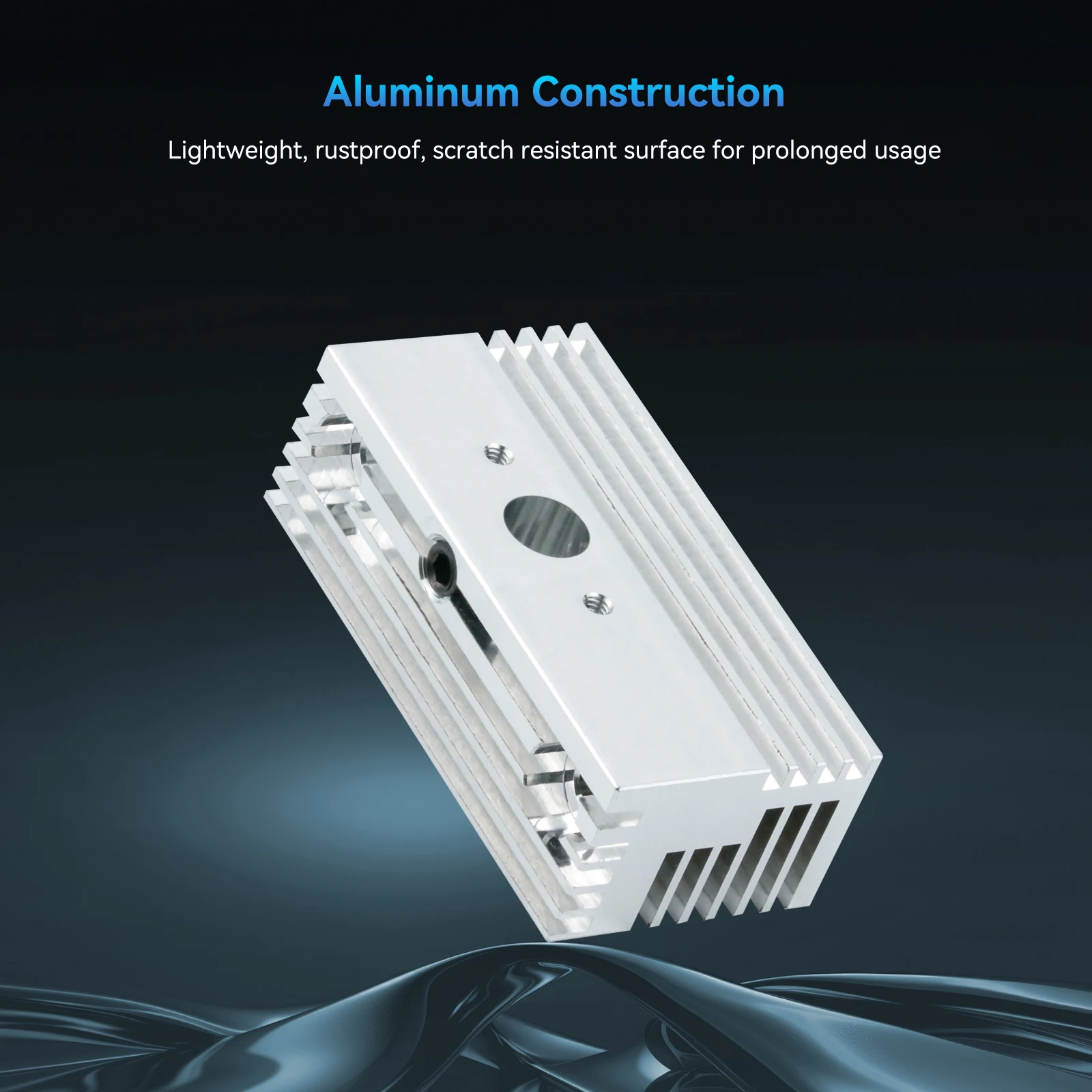 Sprite Extruder Aluminium-Kühlkörper Kühlblock für Ender3 S1 Plus Pro/CR10 Smart Pro/Sermoon V1 Pro 3D-Drucker – Detail 6