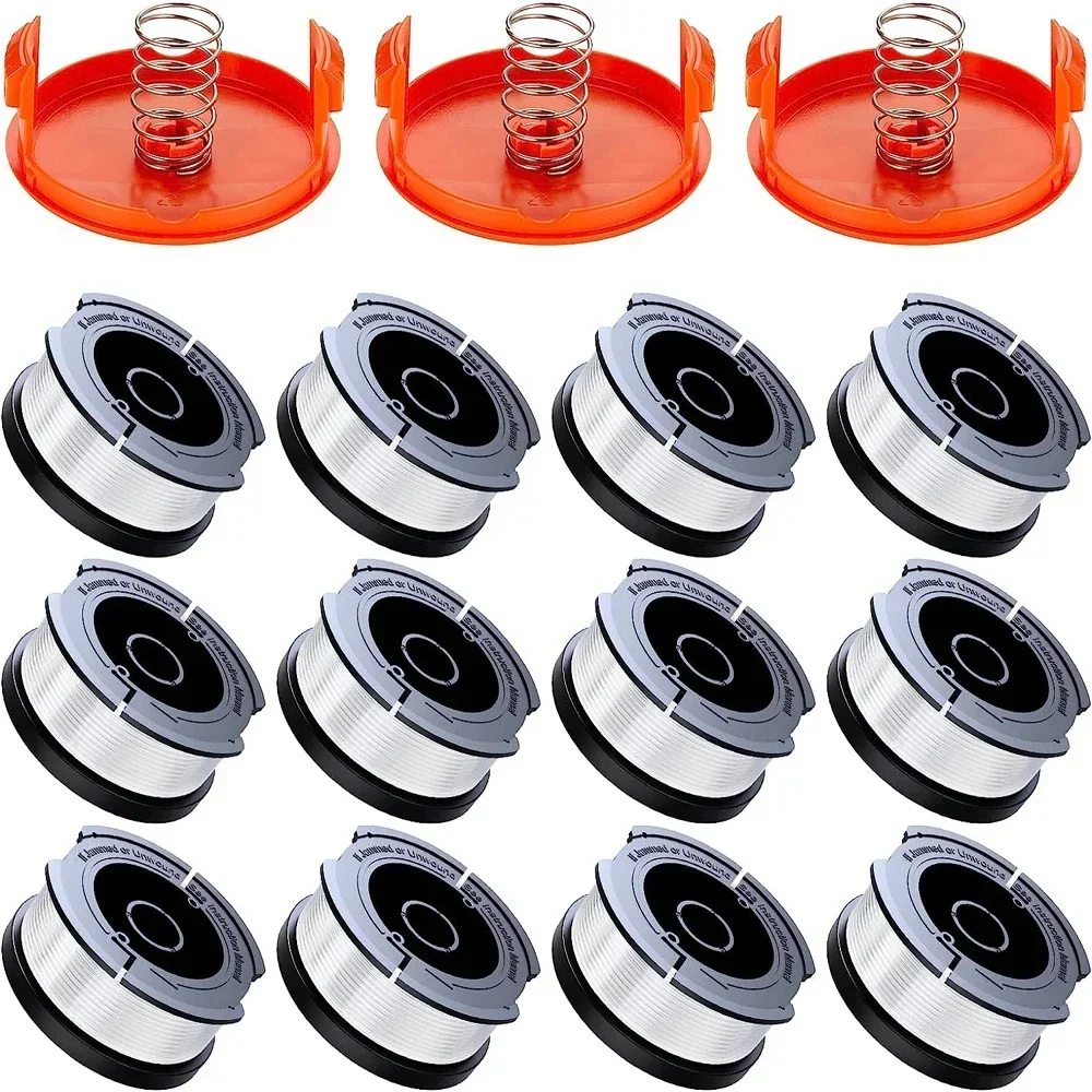 

18PC Pack String Trimmer Line for Black+Decker,(AF-100)String Trimmer Replacement Spool,30ft 0.065" Autofeed String Trimmer Line