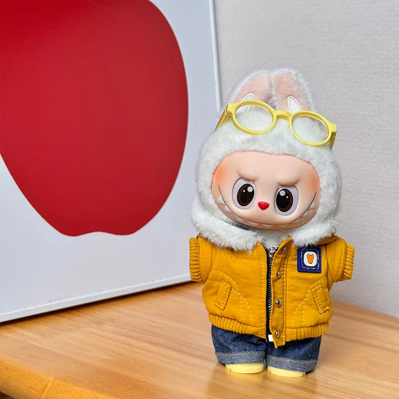 

Only clothes no dolls for Labab dolls woolen collared cotton-padded clothes sitting party dolls casual cotton-padded clothes 패 딩