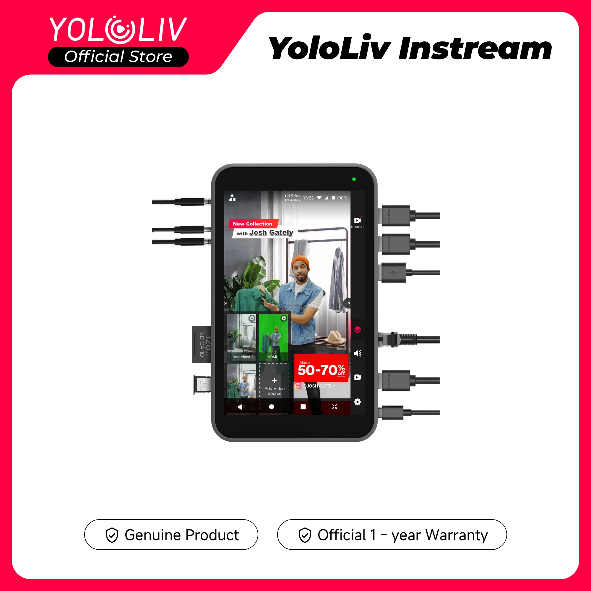 YoloLiv Instream, The Ultimate All-in-one Vertical Live Video