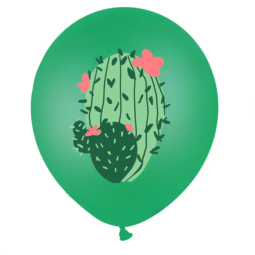 

38pcs Cactus Balloon Set Hawaii Themed Party Decoration Latex Balloons Summer Birthday Favors Wedding Supplies