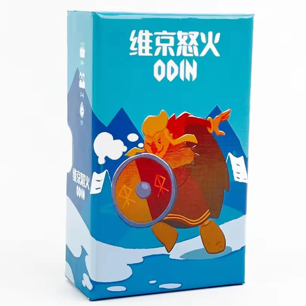 

Simplified Chinese DIY edition ODIN board game Fun Family Party Night Board Game for 2-6 Players 15 minutes