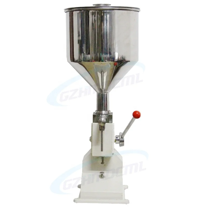 Hand Operated Filling Machine Manual Cosmetic Paste Sausage Cream Liquid Filling Supply