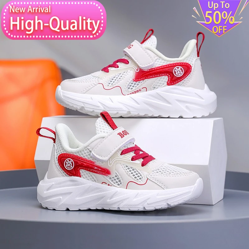 Summer New Low Cut Foot Protection Childrens Sports Shoes Stable and Non Slip Soft Running Shoes Support Daily Mesh Casual Shoes