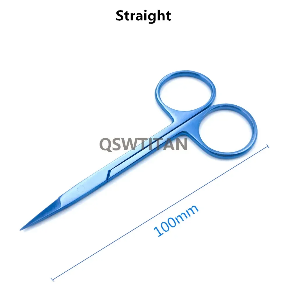 Ciseaux à suture en titane Iris pour la propordes yeux, double outil légiide, instrument chirurgical micro ODancing