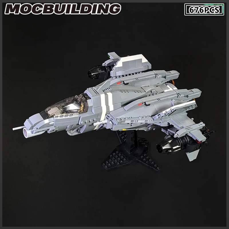 Anti-Ship Spaceplane Sabre Fighter Twin-rotor UH-144 Falcon Scorpion Tank MOC Building Block Military Series DIY Brick Model