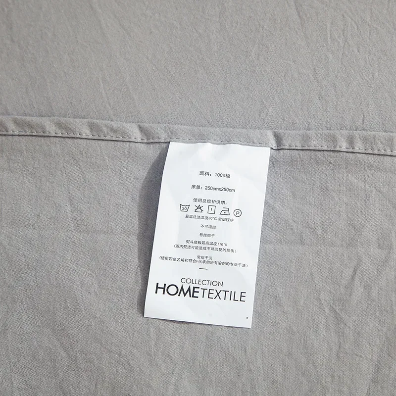 Pure Cotton Flat Bed Sheet Summer Bedspread Soft Bed Linens 2 People Couple Luxury Double Bed Bedding King Size Bedsheet