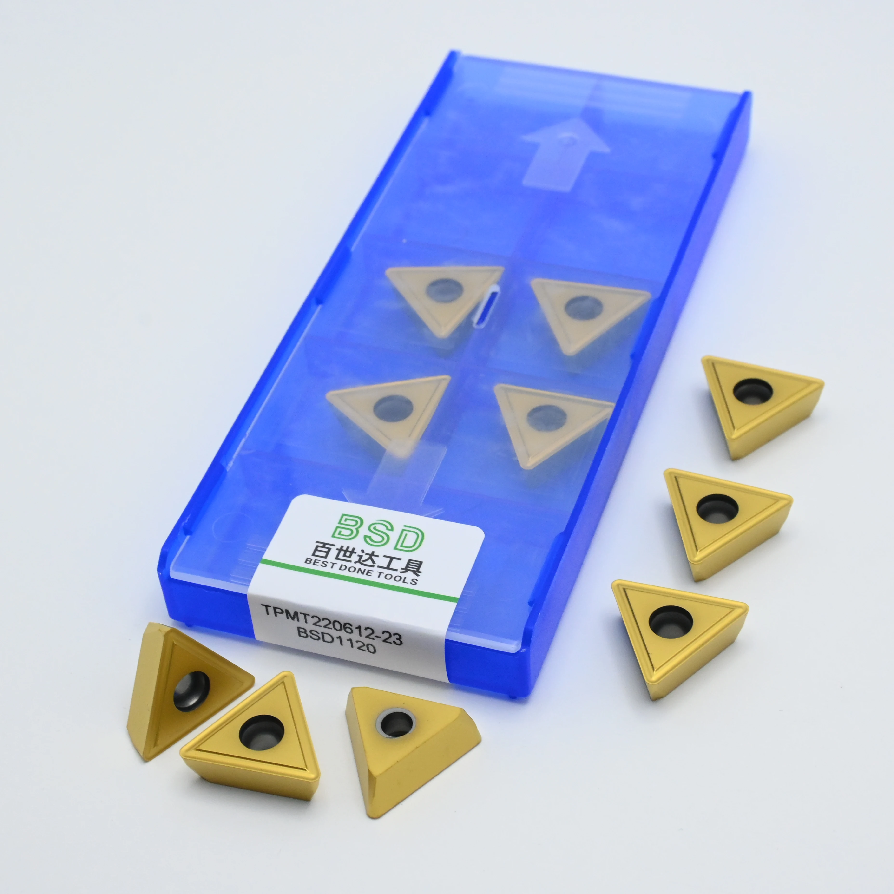 

Твердосплавные пластины TPMT220612-23 для сверлильных головок BTA для глубокого сверления отверстий