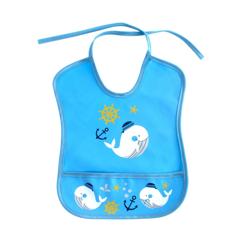 Blue Color Small Oilcloth Aprons