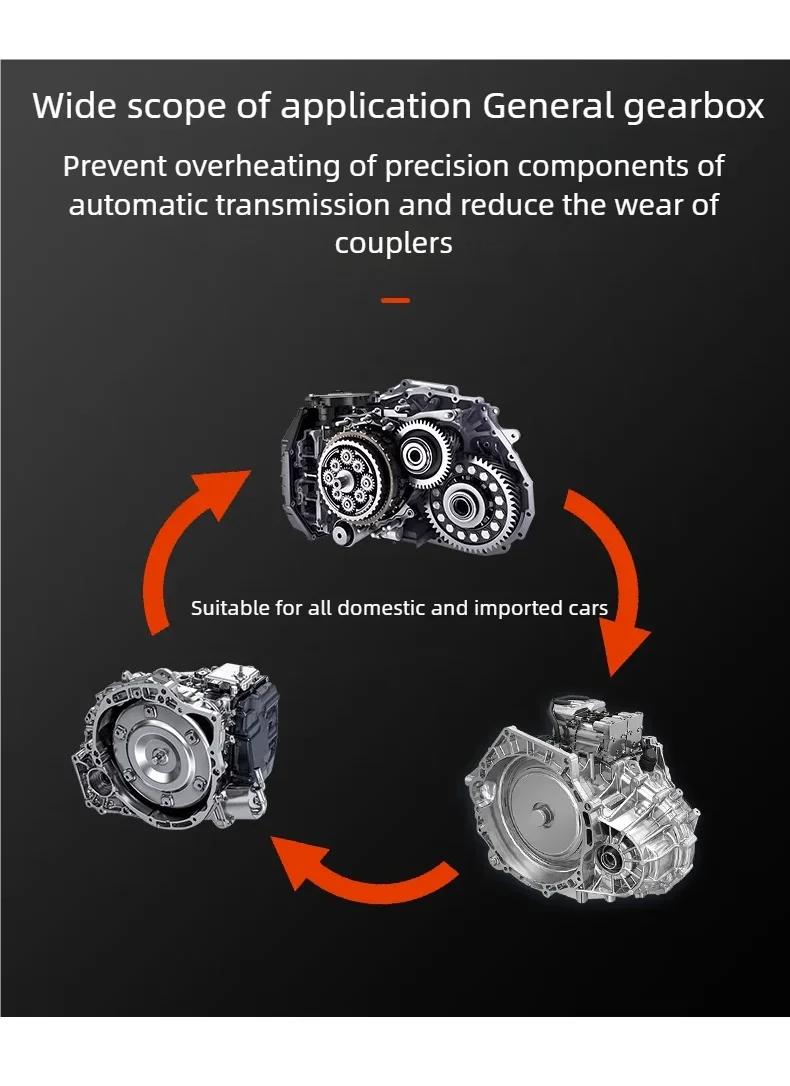 CVT DCT AT MT Agente protector de transmisión automotriz, antideslizante, antivibración, agente de limpieza de golpes, agente de reparación antidesgaste