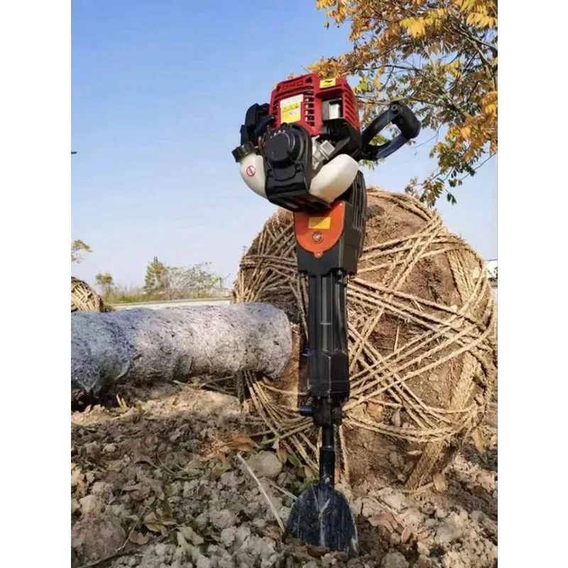 Handheld Gasoline Tree Digger Tree Planting Digging Machine Forestry Machinery and Equipment Tree Transplanter