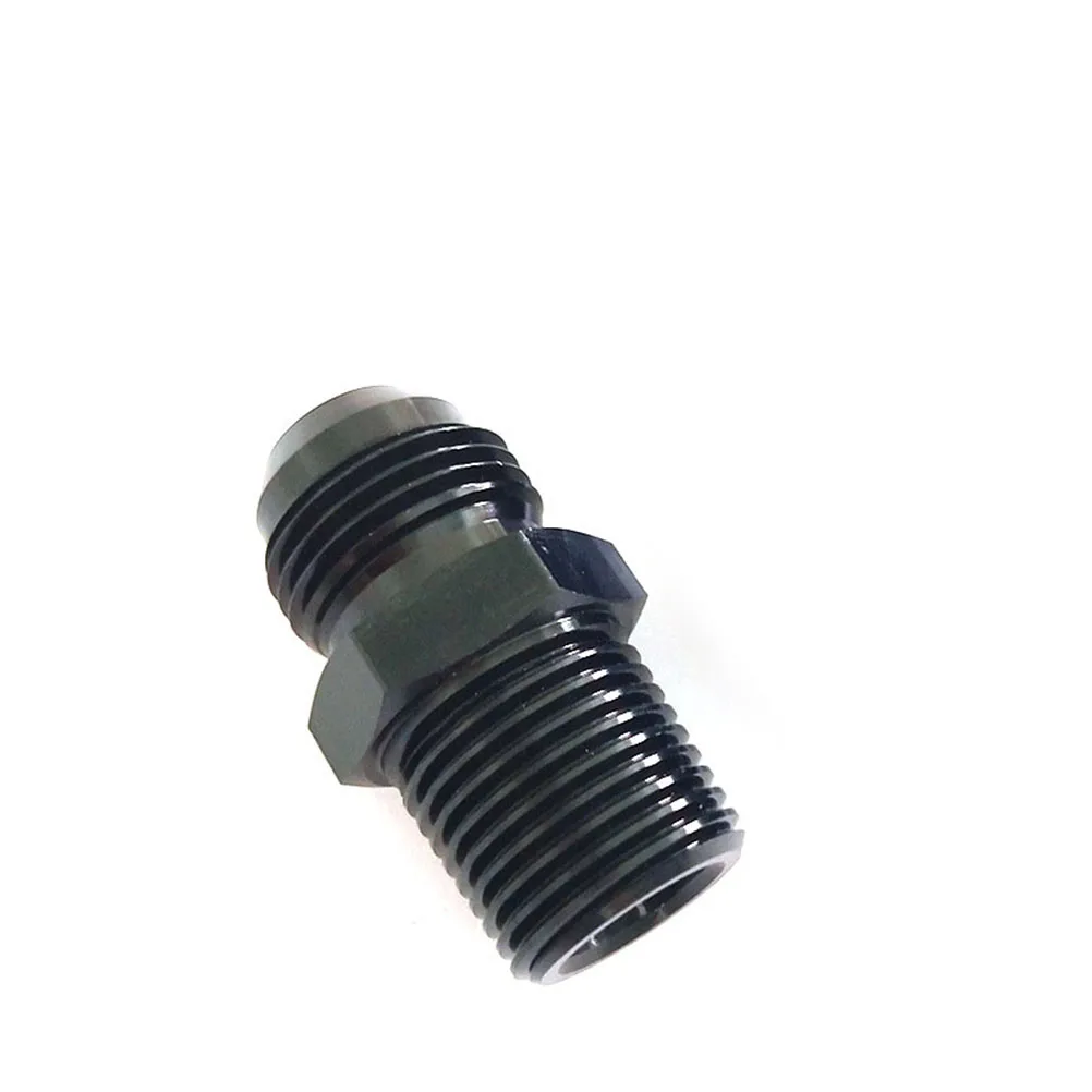 

2pcs Aluminum Cooler Fitting Adapter AN6 1/8 Rotating Connector High Pressure Engine An6-1/8 Rotating Connector Hose Lightweight