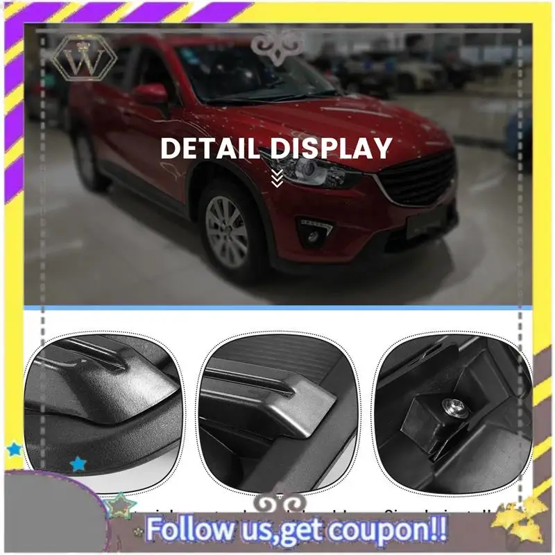 ABXV-สําหรับ MAZDA CX-5 CX5 2015 2016 2017 ไฟตัดหมอกเลนส์กันชนหน้ากันชนโคมไฟ Fame ตกแต่งรถ Stying